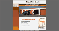 Desktop Screenshot of miamiministoreit.com
